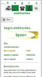 Mobile Screenshot of hegro.nl